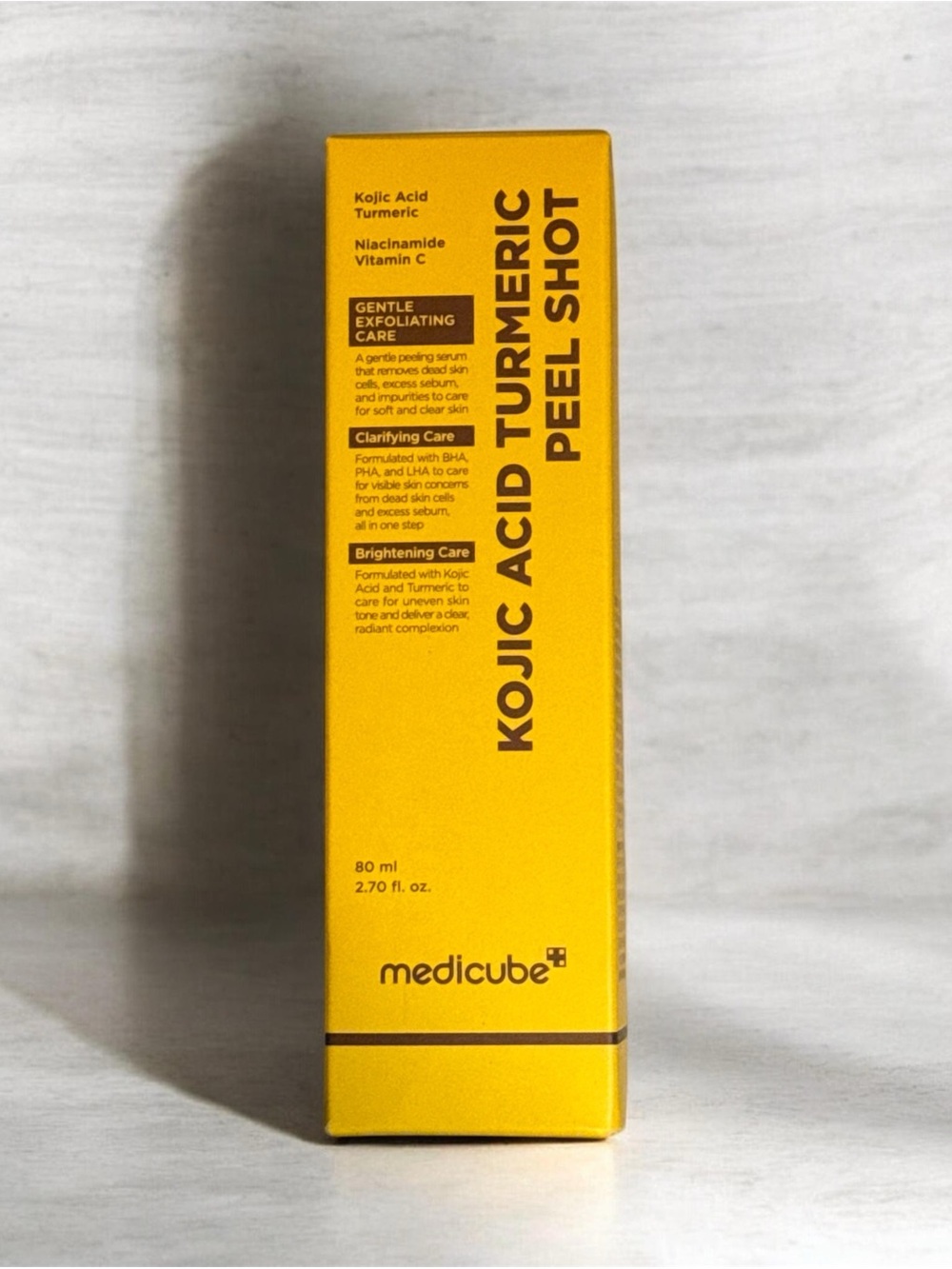 Medicube Kojic Acid Turmeric Peel Shot for the face